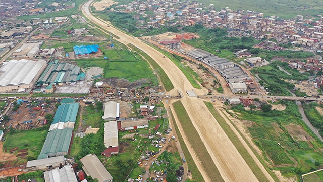 Main Carriageway – View towards Obosi